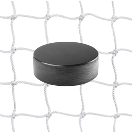 Hockeynt 2mm vit nylon 40mm