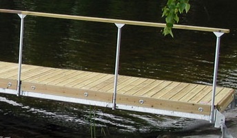 Brygga Rentukka räcke